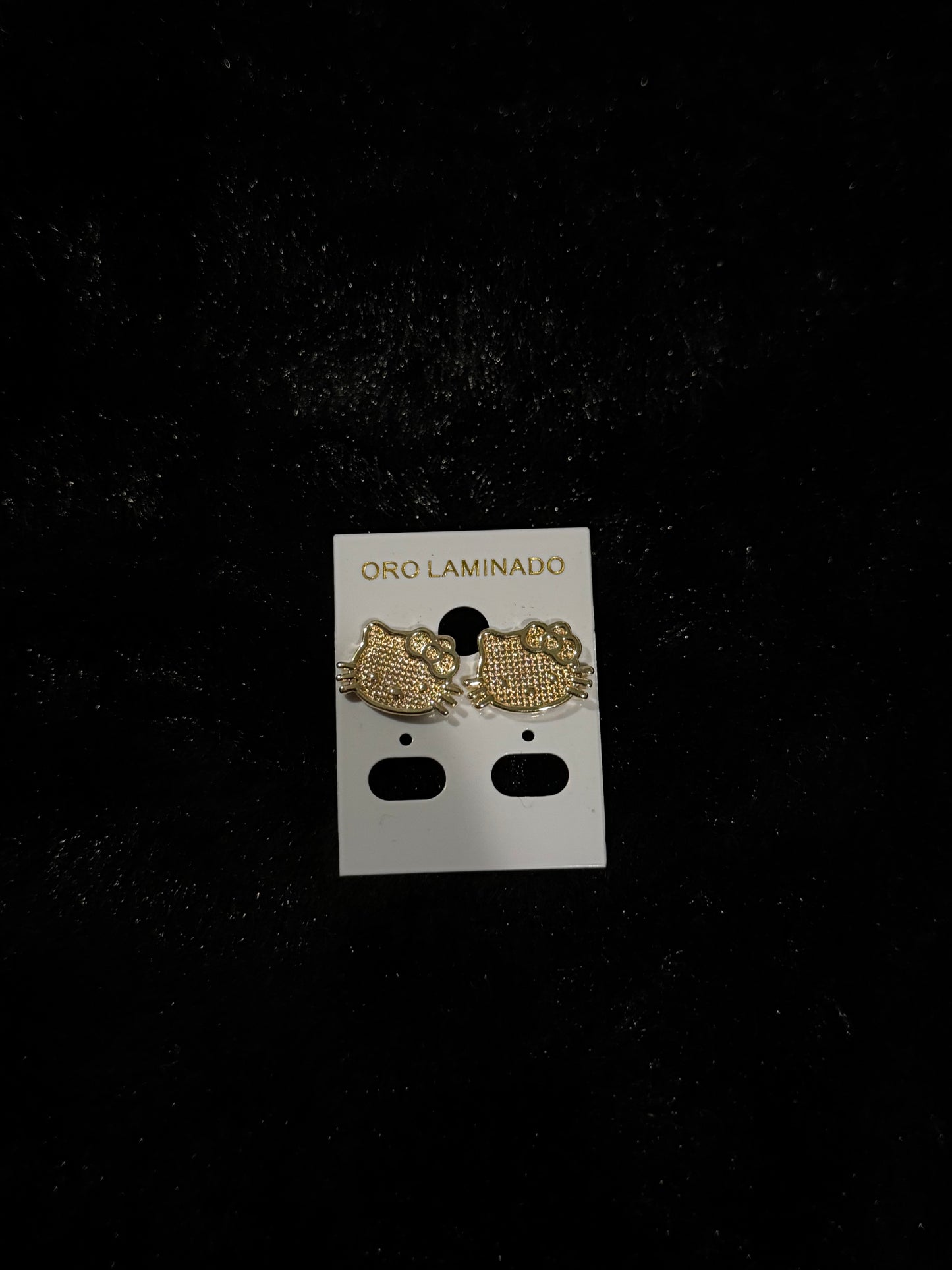 Hello Kitty Face Earrings
