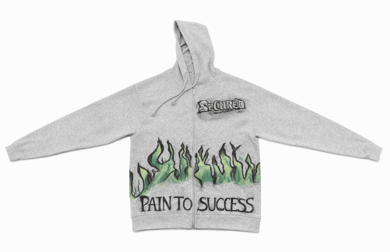 Pain to Success Zip up