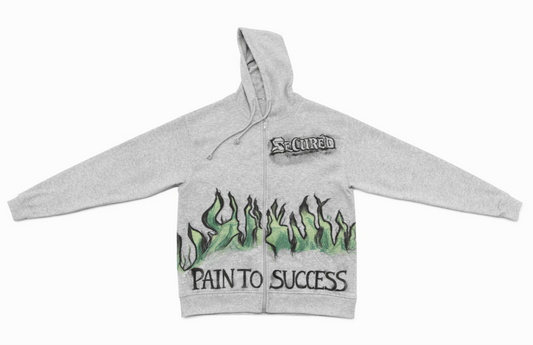 Pain to Success Zip up