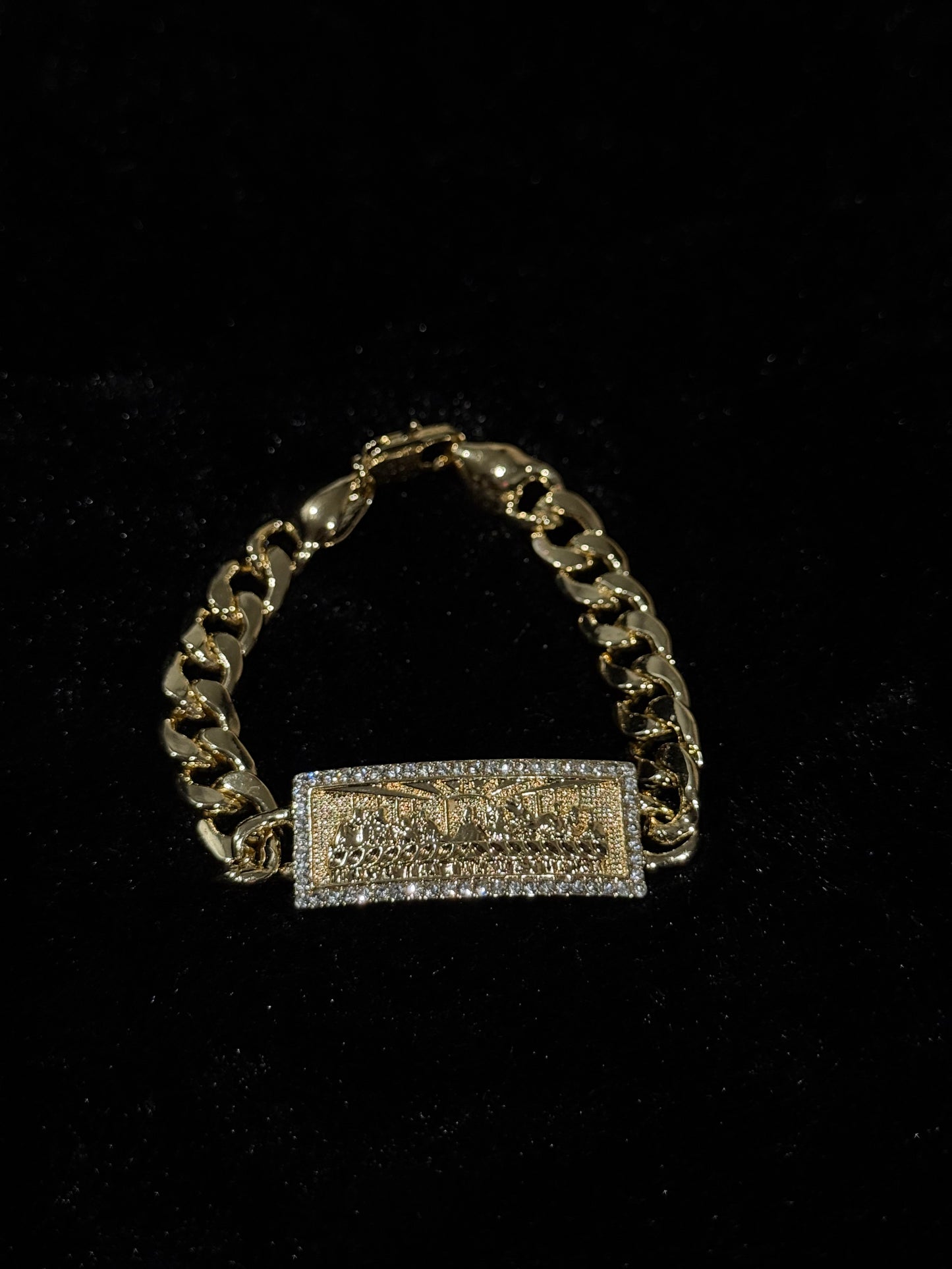 Diamond Last Supper Bracelet