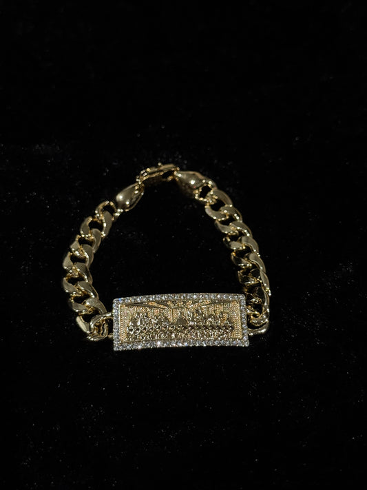 Diamond Last Supper Bracelet