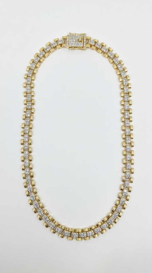 Center Diamond Rolex Chain